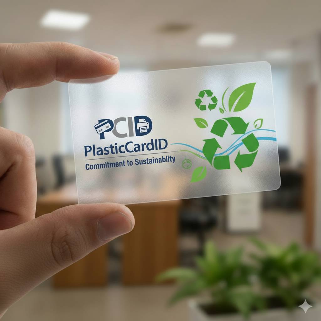 Welcome to Plastic Card ID 's Commitment to Sustainability