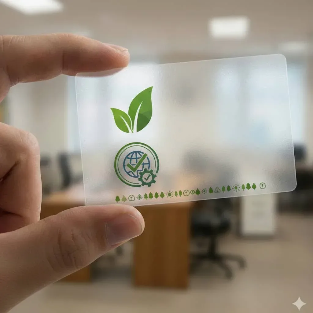 The Certification Process for Our Green Plastic Cards