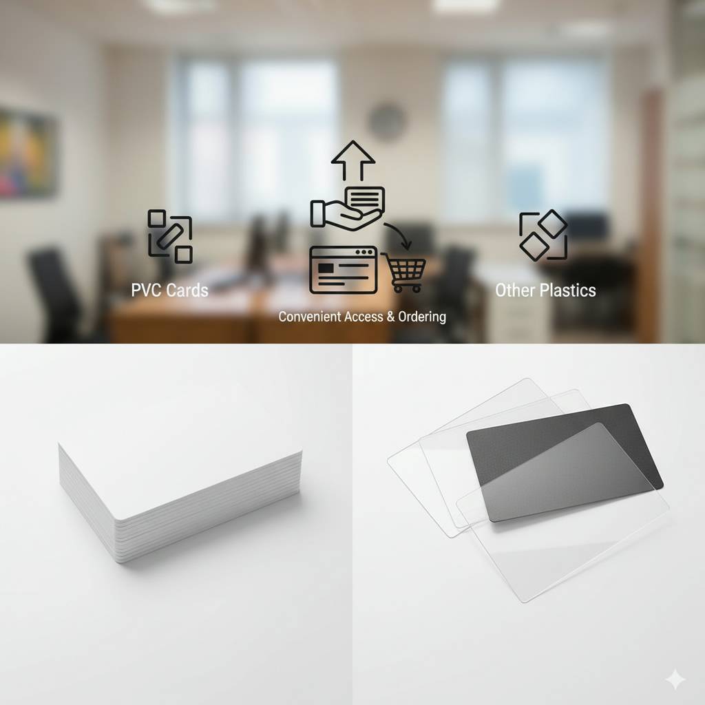 Convenient Access and Ordering from Plastic Card ID