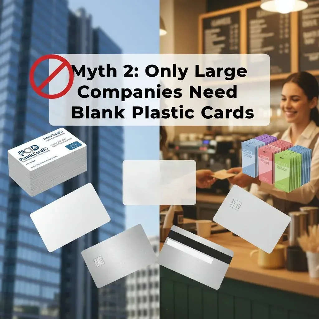 Myth 2: Only Large Companies Need Blank Plastic Cards