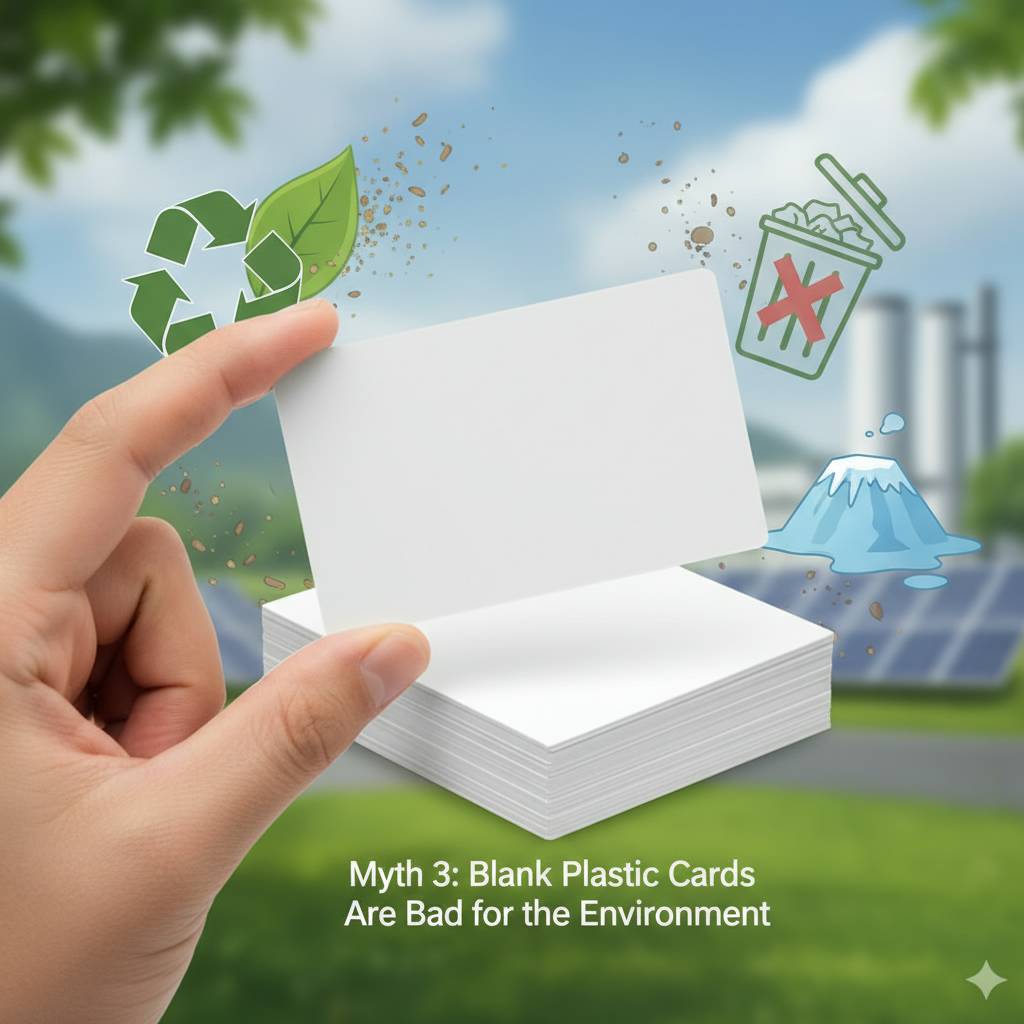 Myth 3: Blank Plastic Cards Are Bad for the Environment