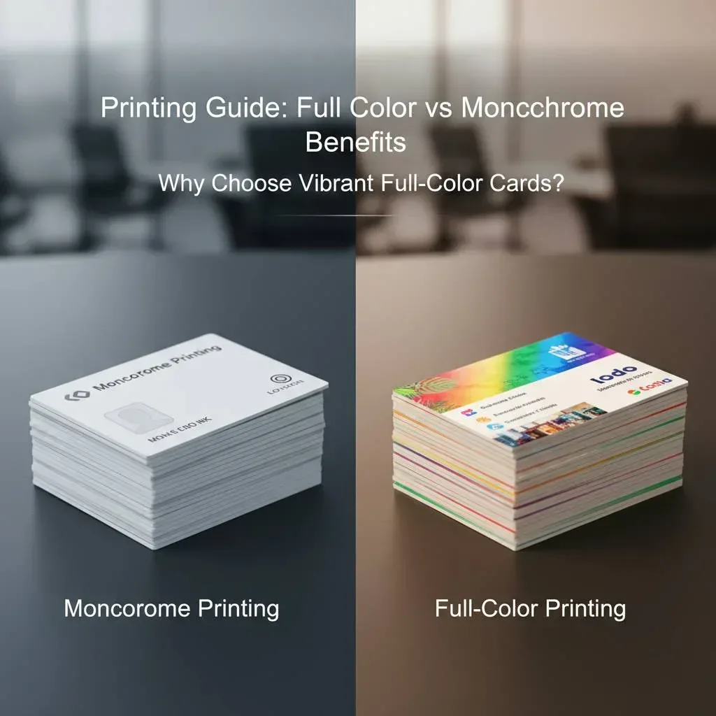 Why Choose Vibrant Full-Color Cards?