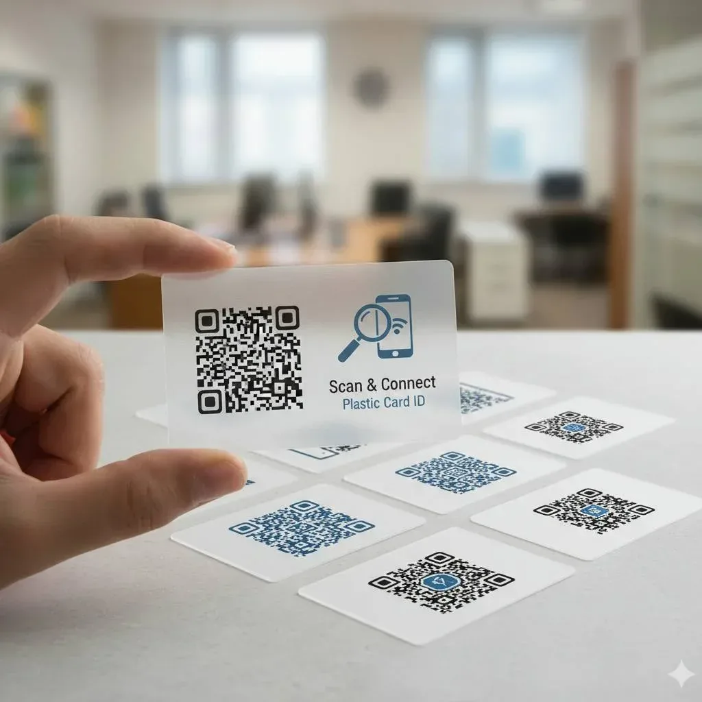 Welcome to Plastic Card ID   Innovative QR Code Integration on Plastic Cards