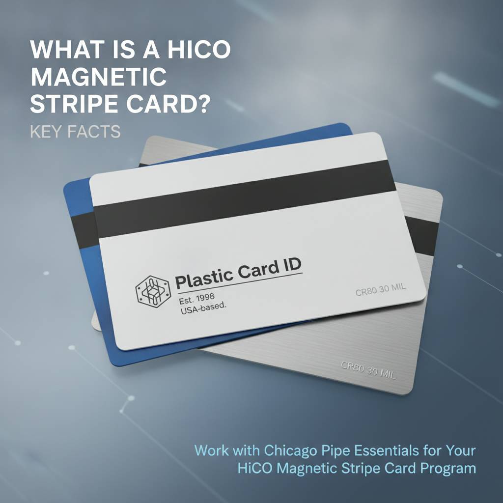 Work with Chicago Pipe Essentials for Your HiCo Magnetic Stripe Card Program