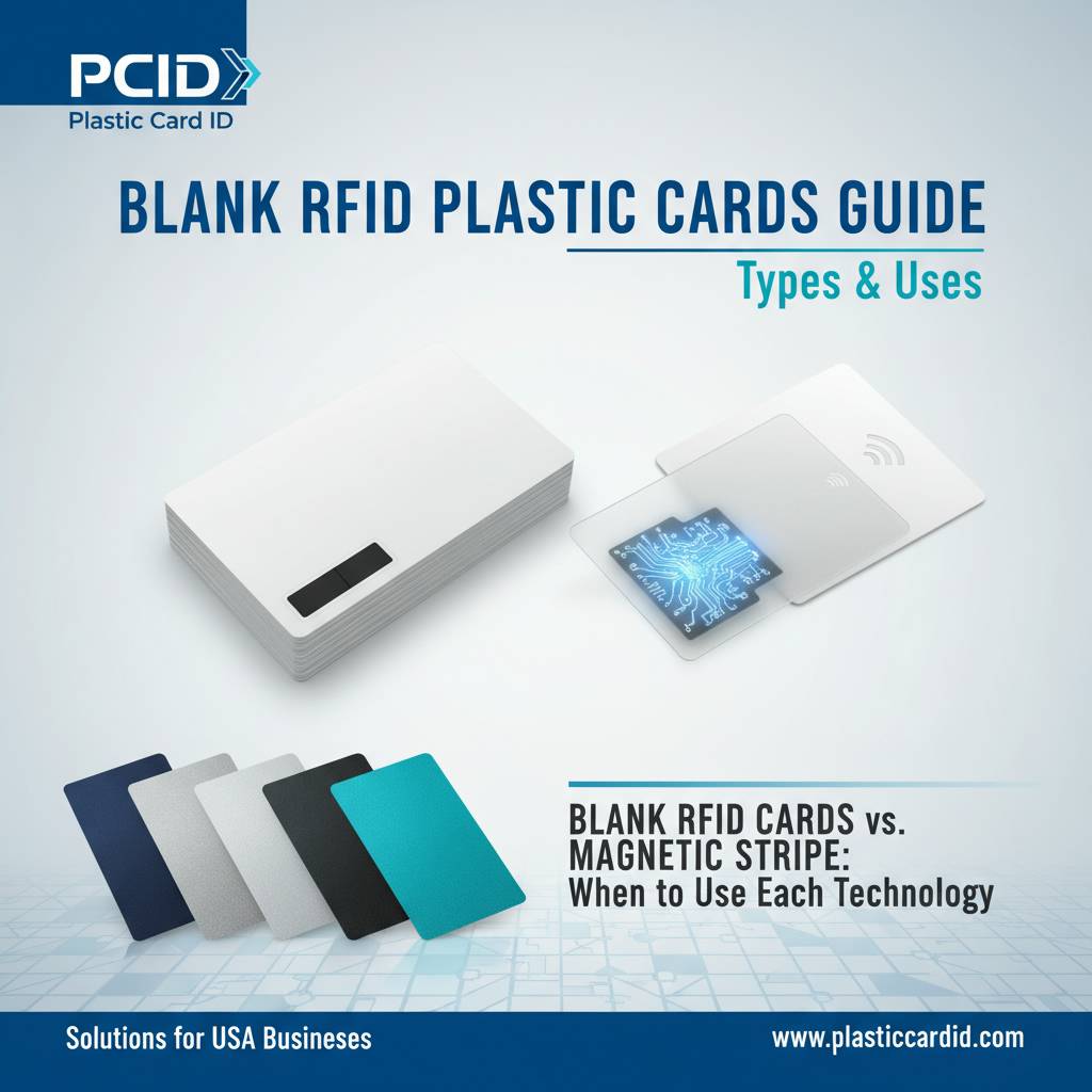 Blank RFID Cards vs. Magnetic Stripe: When to Use Each Technology