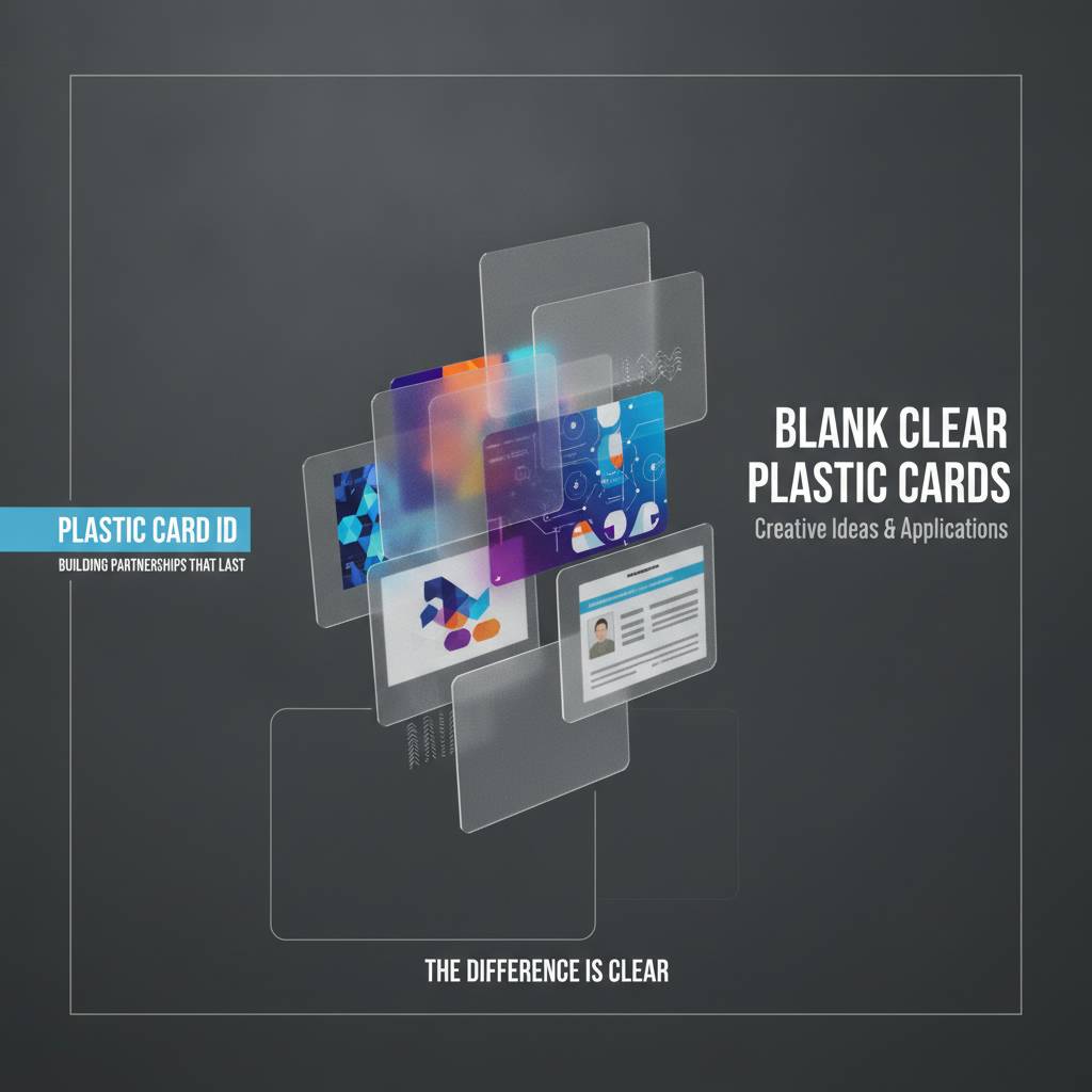 What Makes Clear Plastic Cards Different From Standard PVC