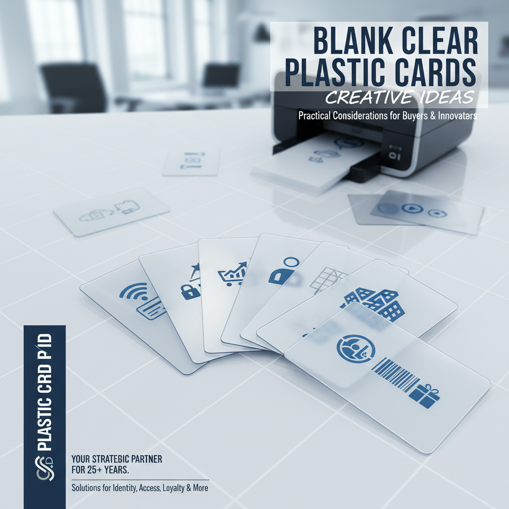 Buying Blank Clear Cards: Practical Considerations for Buyers
