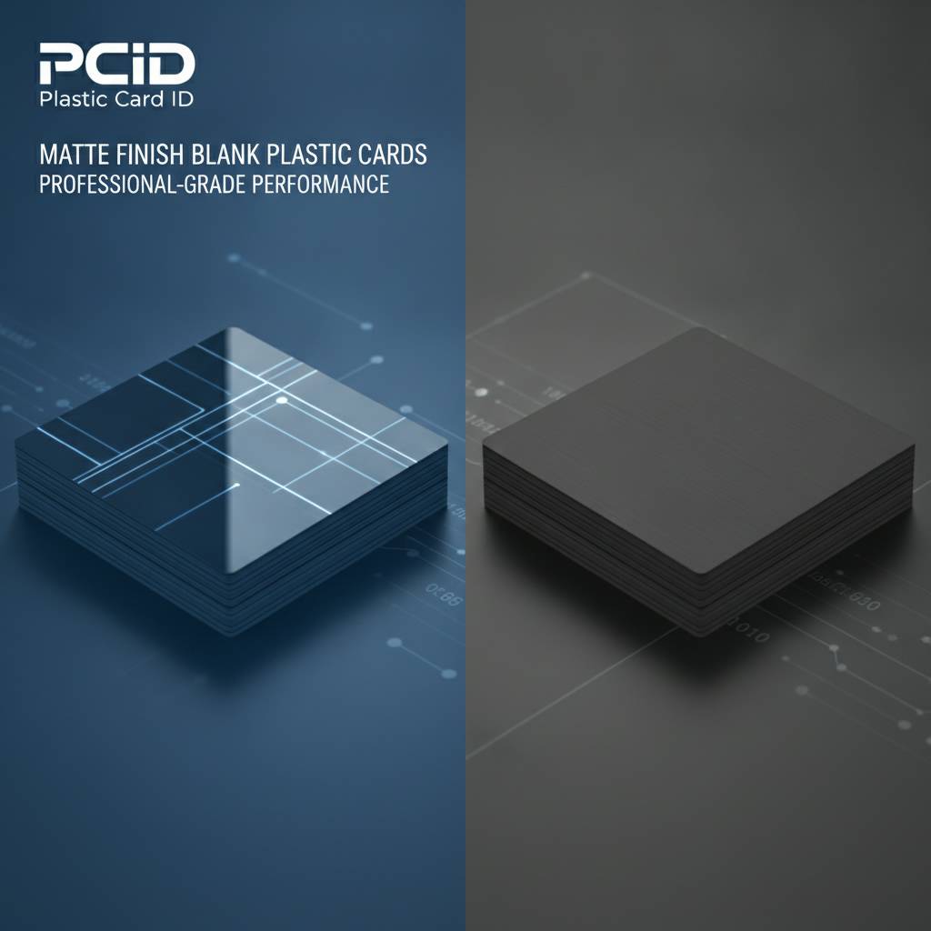 Matte Finish Blank Plastic Cards: Professional-Grade Performance