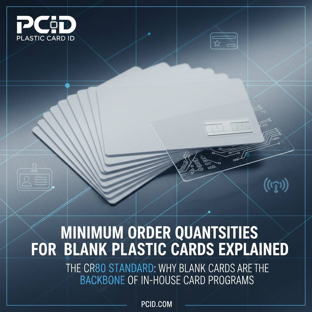 The CR80 Standard: Why Blank Cards Are the Backbone of In-House Card Programs