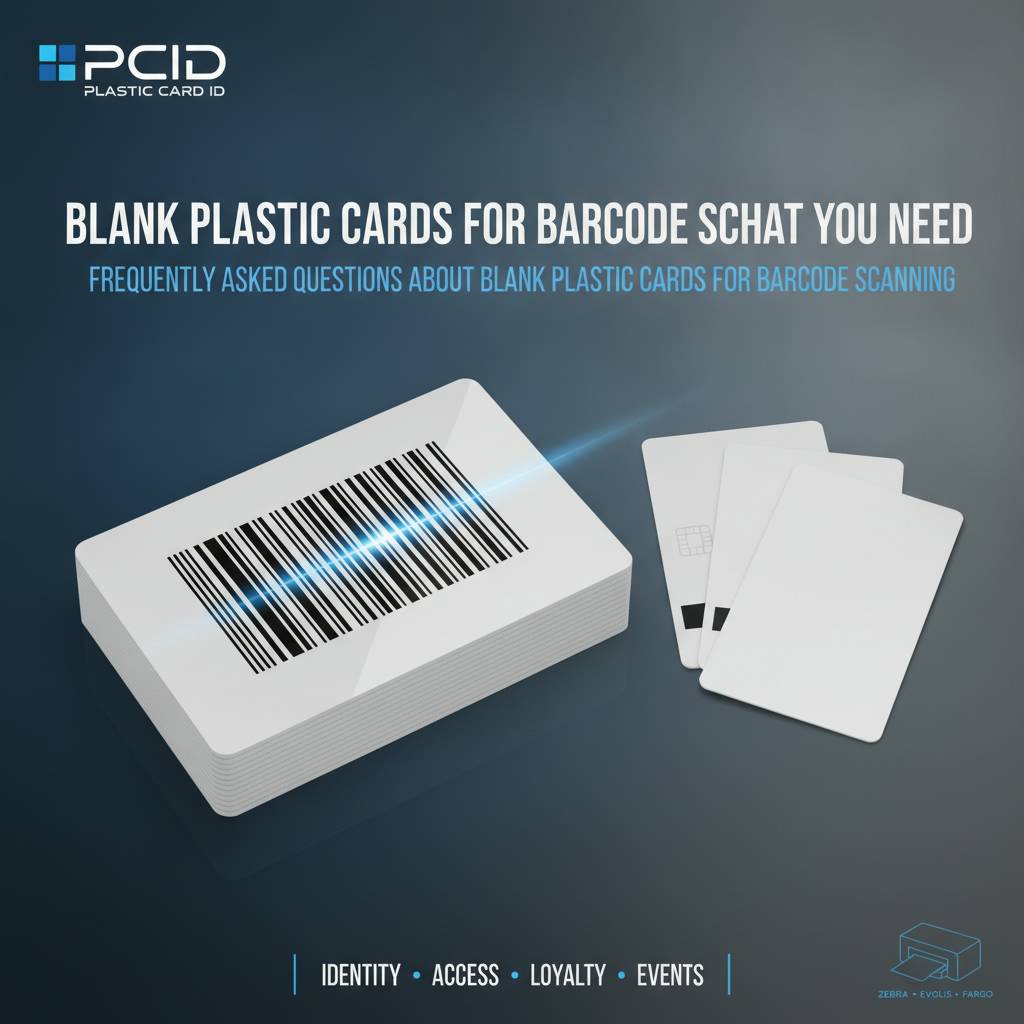 Frequently Asked Questions About Blank Plastic Cards for Barcode Scanning