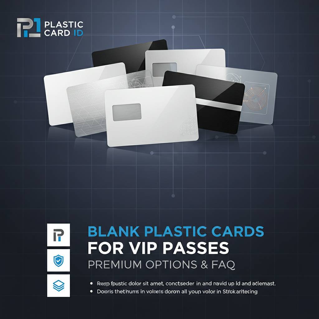 Frequently Asked Questions: Blank Plastic Cards for VIP Passes