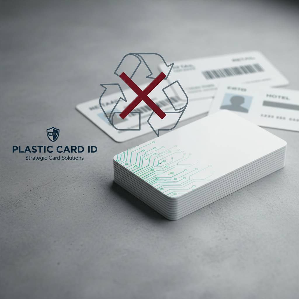 The Business Case for Blank Plastic Cards Despite PVC Limitations