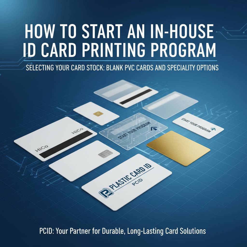 Selecting Your Card Stock: Blank PVC Cards and Specialty Options