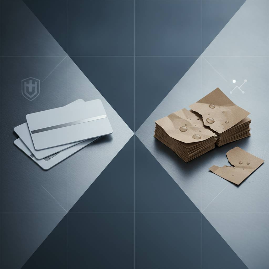 The CR80 Standard: Understanding What Blank Plastic Cards Actually Are
